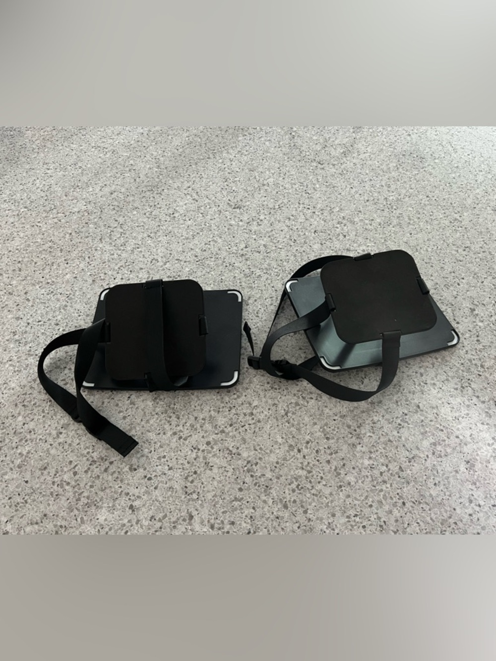Foldable Rear-View Car Mirrors - Black - Picture 2 of 2